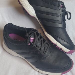 adidas Black and Purple Women's Sneakers